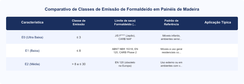 ABNT NBR 15316 e Emissão de Formaldeído em MDF: Guia Técnico