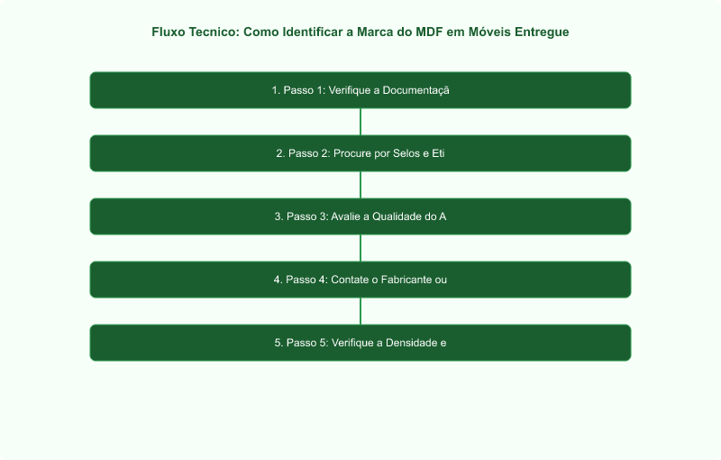 Como Identificar a Marca do MDF em Móveis Entregues: Guia Técnico