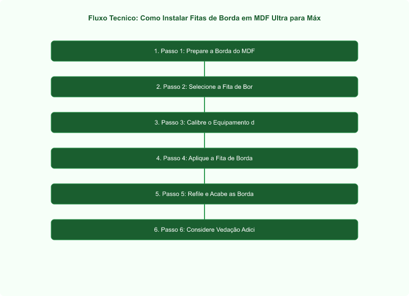 Como Instalar Fitas de Borda em MDF Ultra para Máxima Vedação e Durabilidade