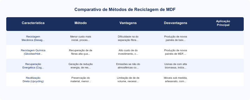 Desafios da Reciclagem de MDF no Brasil: Barreiras e Soluções Técnicas